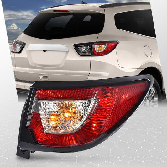 Tail Light fit for 13 - 16 Traverse Passenger Side Outside Body Mounts - v