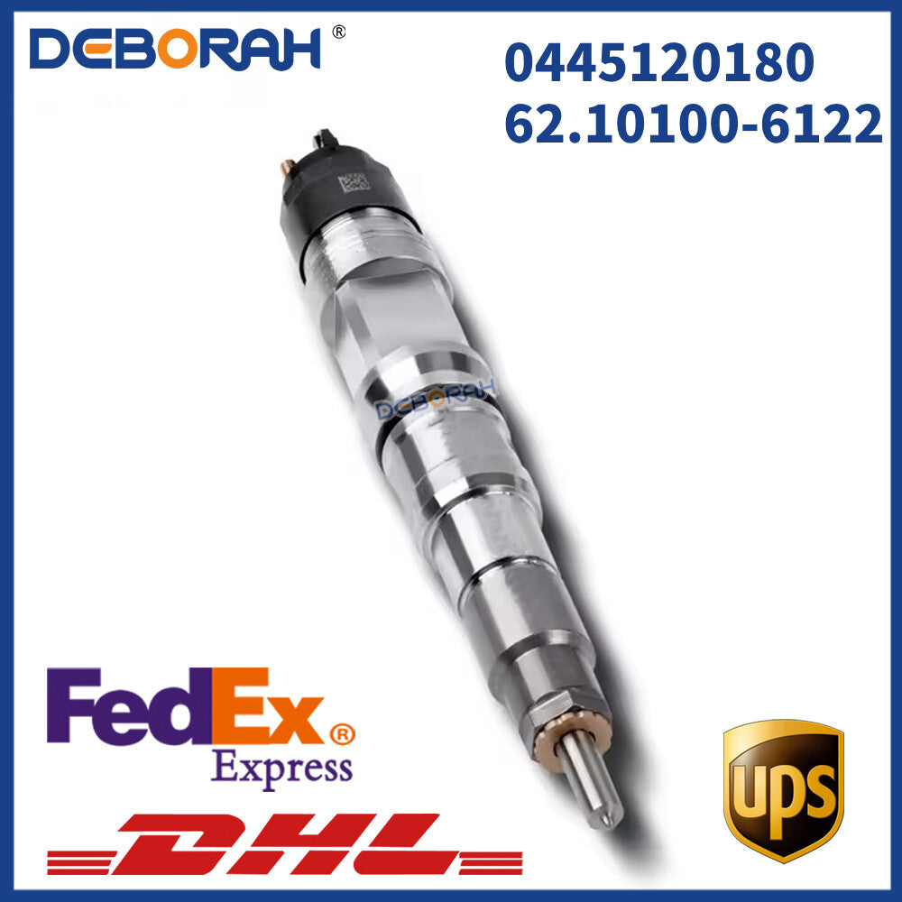 Fuel Injector 0445120143 62.10100-6122 For Navistart 13.0L G13 CAT 2008 2009