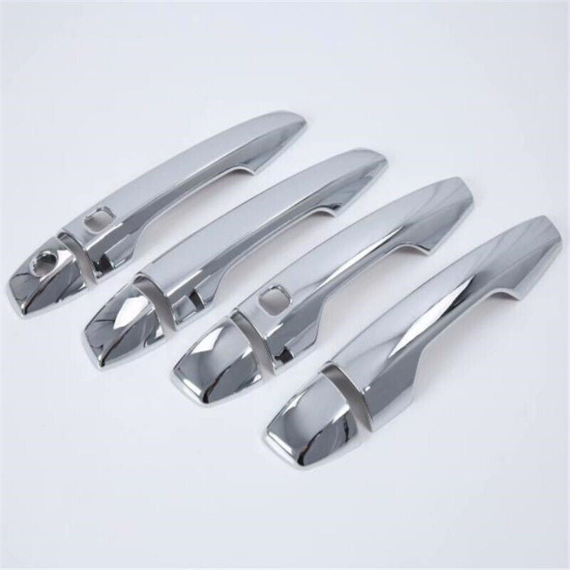 Chrome 8X Exterior Door Handle Cover Trim for Mitsubishi Eclipse Cross 2018-2022