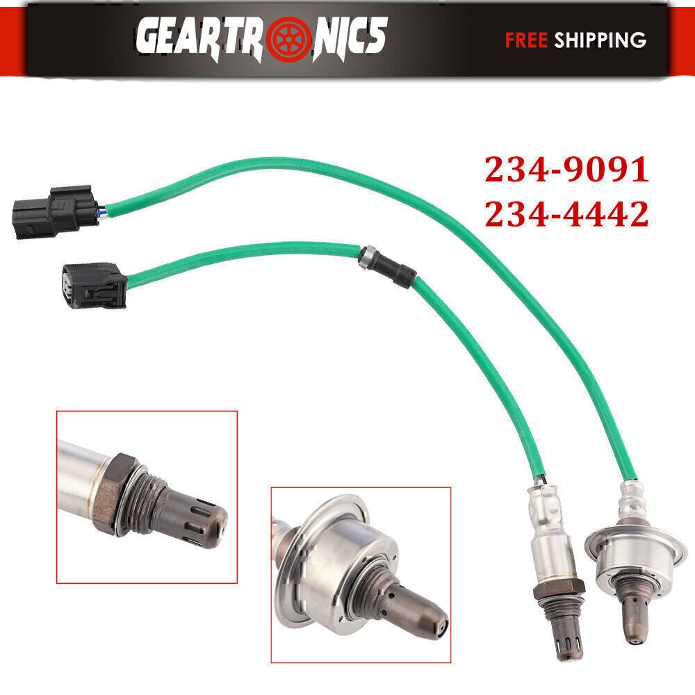 2PCS Oxygen O2 Sensor Upstream Downstream For 2007-11 for Honda Cr-V 2.4L US