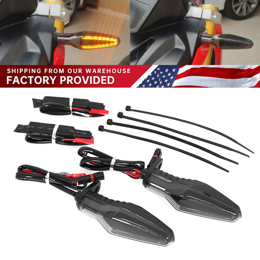 Front/Rear LED Turn Signal Lights for YAMAHA XT660Z TENERE 2008-2016 XT 660Z Q
