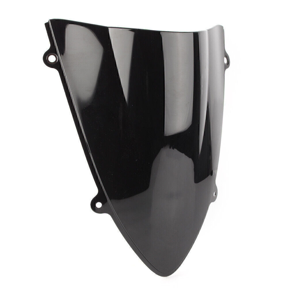 Windshield Windscreen Double Bubble Fit for Kawasaki 250R EX250 08-12 Black