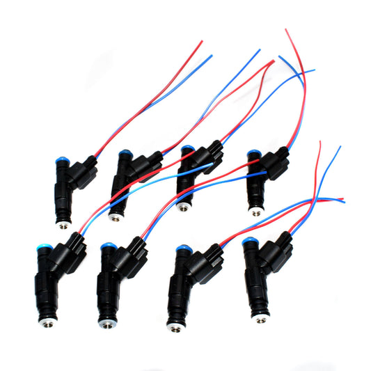 For Mercruiser V8 350 MAG 5.0L 4.3L 6.2L 0280156081 8x Fuel Injector  Pigtail