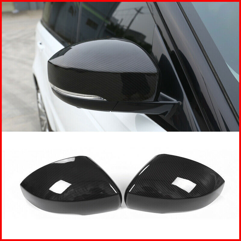 for Range Rover L405 2013-2022 Carbon Rear Exterior Rear View Mirror Cover trim
