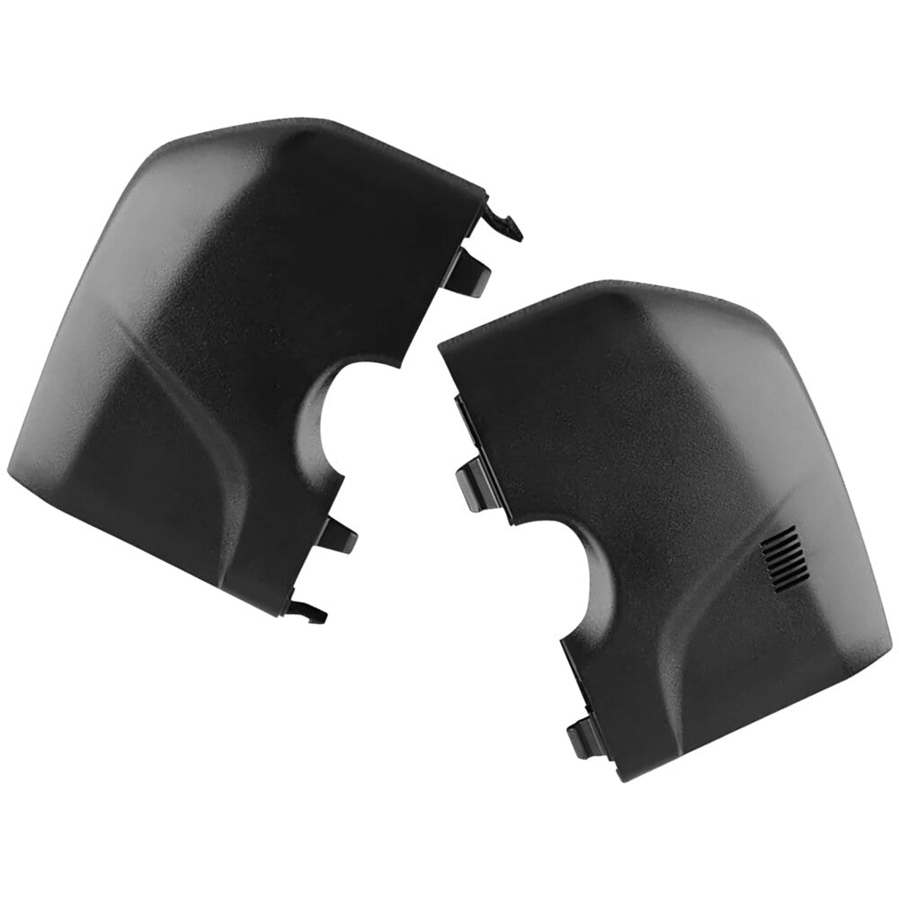 Set of 2 For 2011-2015 for Cruze Inside Rearview Rear View Mirror Cover Cap Black Q
