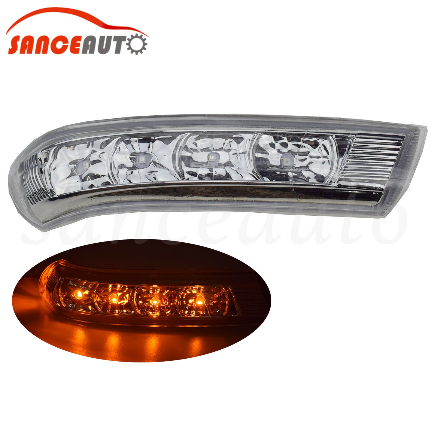 Right LED side mirror indicator signal light repeater for Hyundai Santa Fe 07-12 n