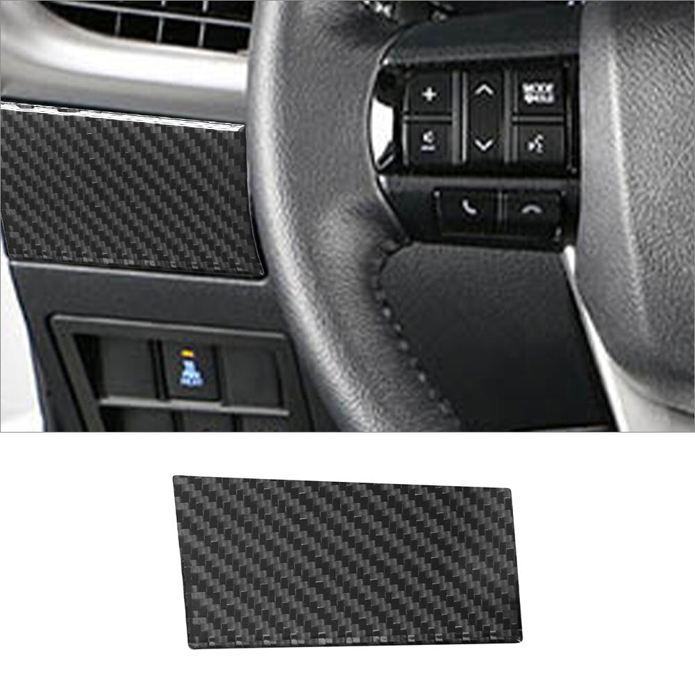 Carbon Fiber Interior Driver Side Dashboard Cover Trim for Toyota Hilux