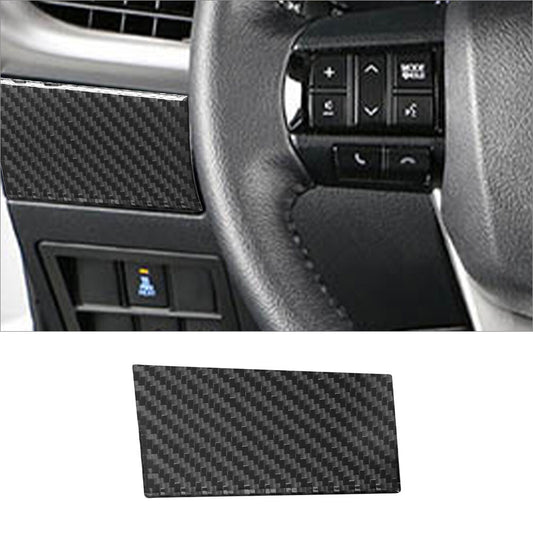 Carbon Fiber Interior Driver Side Dashboard Cover Trim for Toyota Hilux