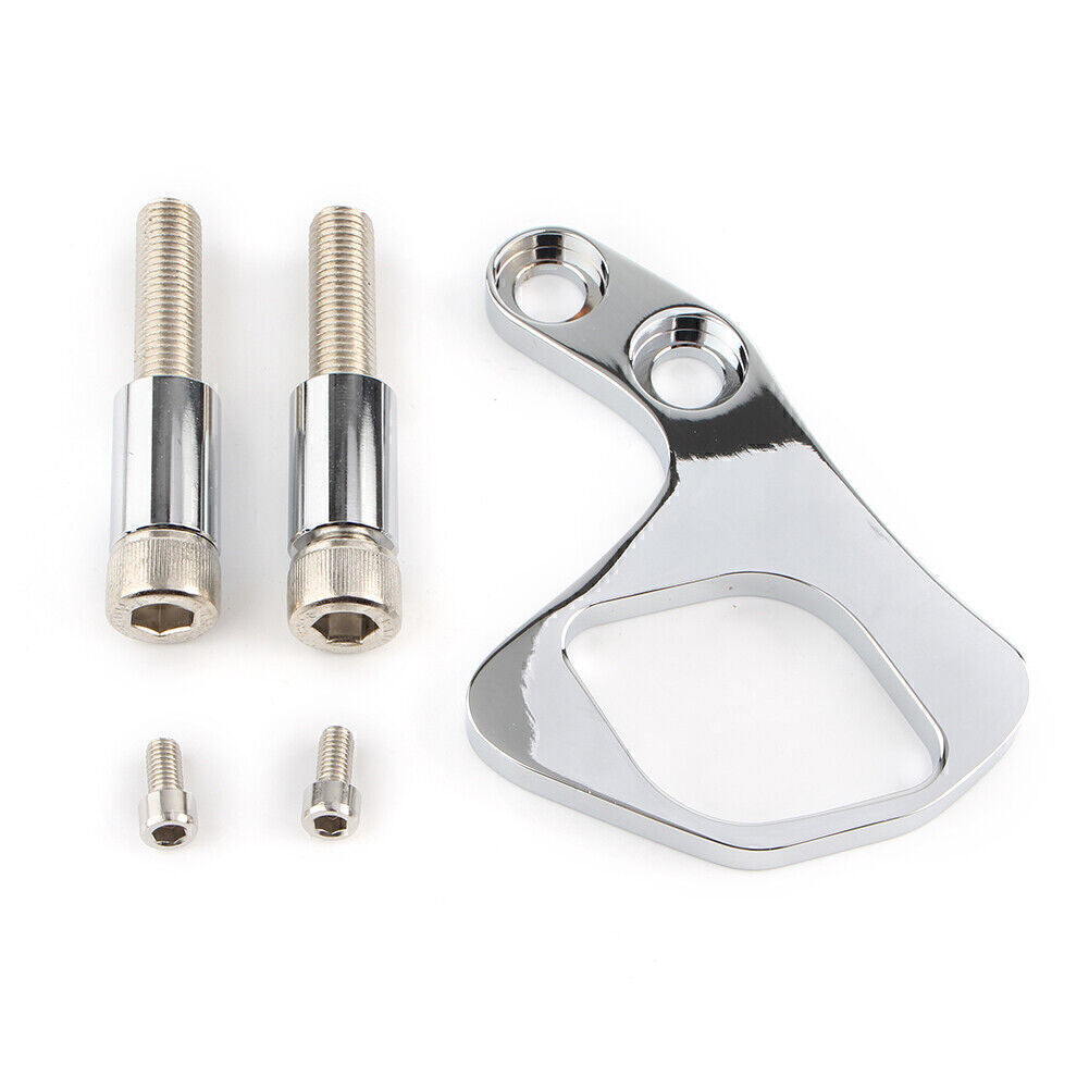 For SE/SCRAMBLER/THRUXTON 01-15 Sliver Right Ignition Key Relocation Bracket Q