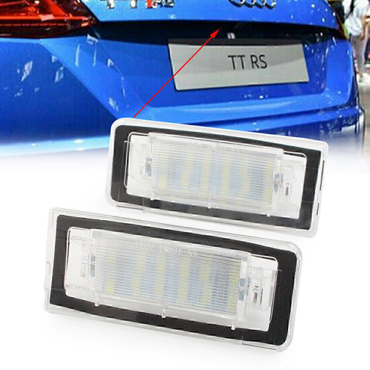 LED License Plate Light Lamp for AUDI TT Roadster Coupe 1998 - 2006 Error Free
