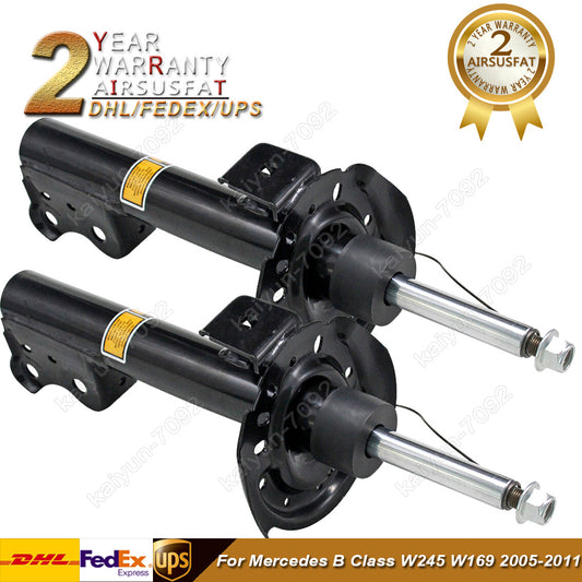 Pair Front Air Suspension Shocks for Mercedes Benz B Class W245 W169 2005-2011