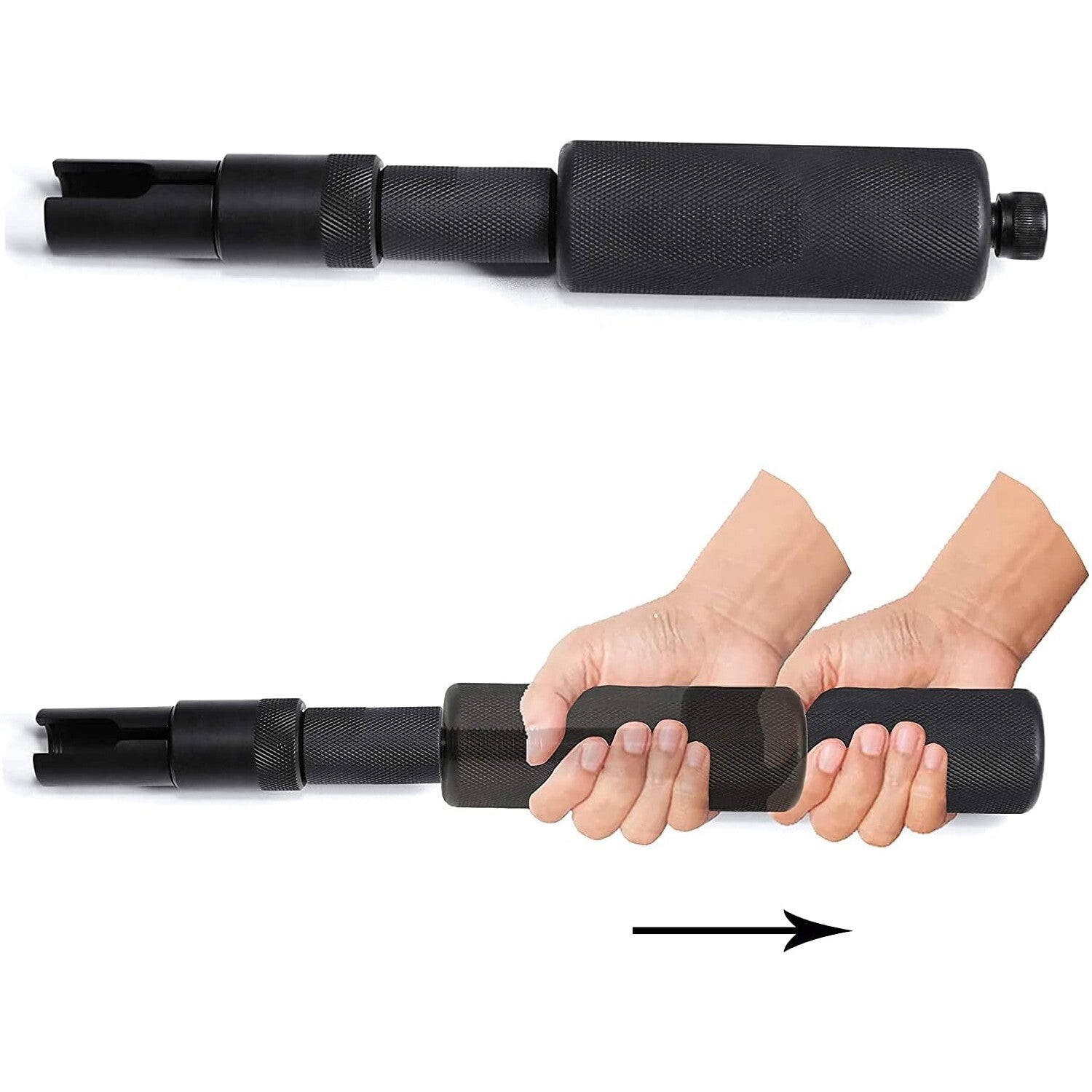 Fuel injector puller tool kit for Ford EcoBoost 1.0L, 1.5L, 1.6L, 1.8L, and 2.0L GDI.
