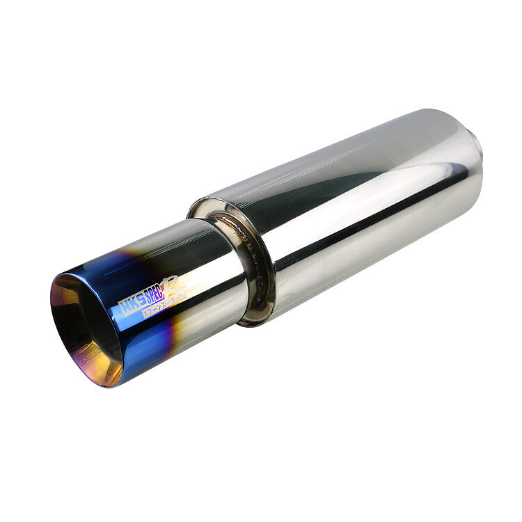 2.5 inlet 4OD Straight Flow Racing Exhaust Muffler Body 5 520mm