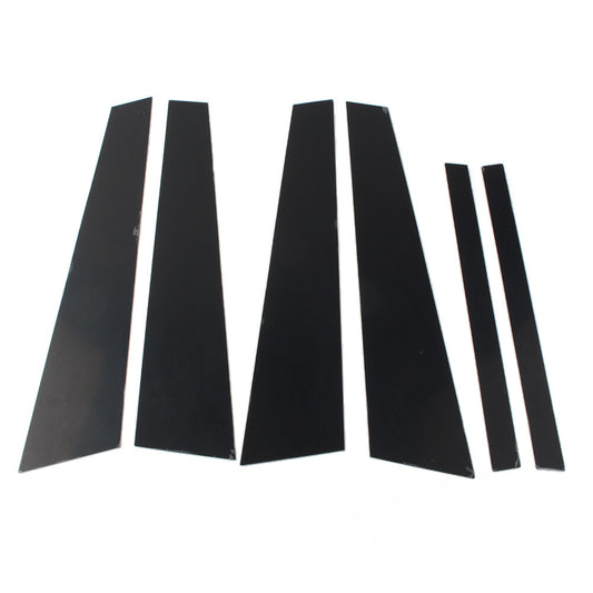 for BMW 7 Series F01 F02 2009-2015 6Pcs Car Window Pillar Posts Door Trims Cover