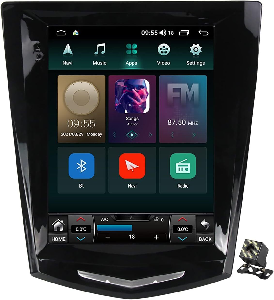 9.7 64GB Car Android 13 Radio GPS Carplay DSP for Cadillac ATS SRX XTS ATSL CTS
