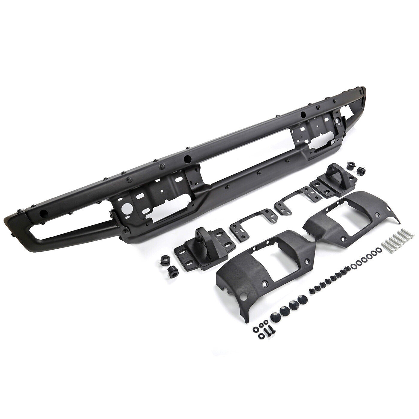 Fit For 2021-2023 Bronco With D-ring Mounts Offroad Full Width Front Bumper n