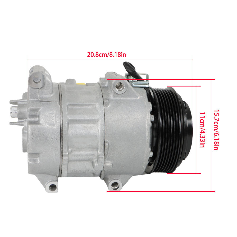 Air conditioning compressor with clutch suitable for 2013-2017 RAV4 2.5L L4 8832042140- n