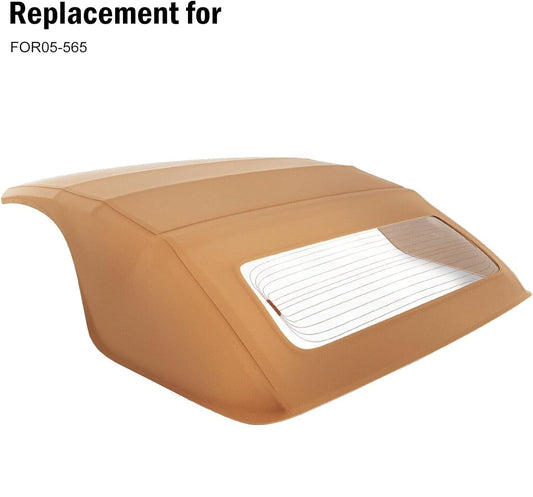 w/Heated Glass Window Tan Convertible Top Fit for Mustang Convertible Top 05-14 n