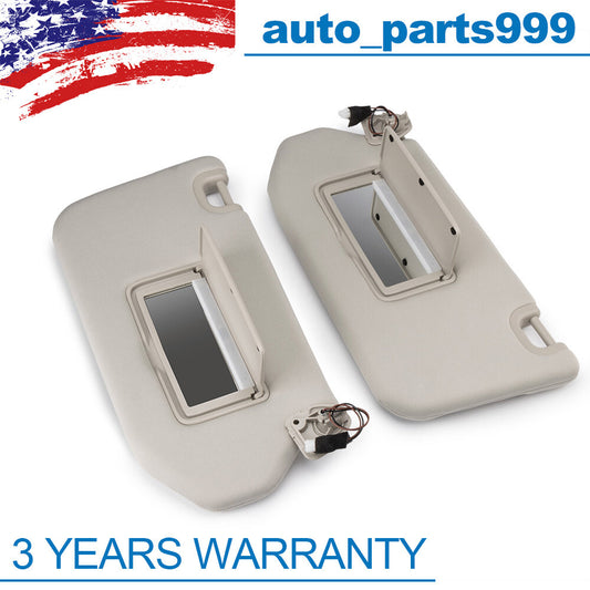 Two-pack of left and right sun visors for Infiniti QX60 2018 Base Sport 3.5L 96400-9PB0A- n