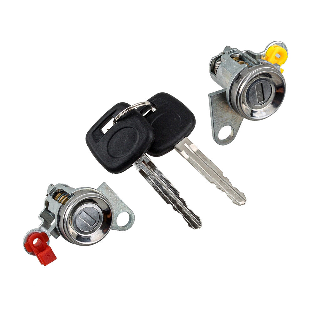 Fit for Corolla Ae110 for Toyota RAV4 Door Lock Cylinder Keys Set 69052-12340