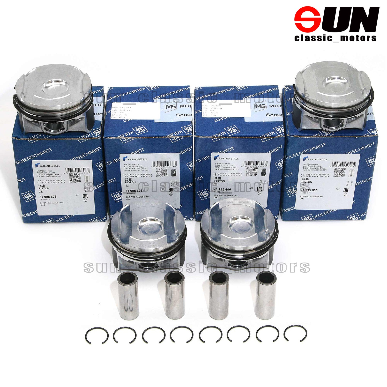 equipment manufacturer piston and ring kits suitable for Buick Encore, Equinox for GMC LFV LYX 1.5T-