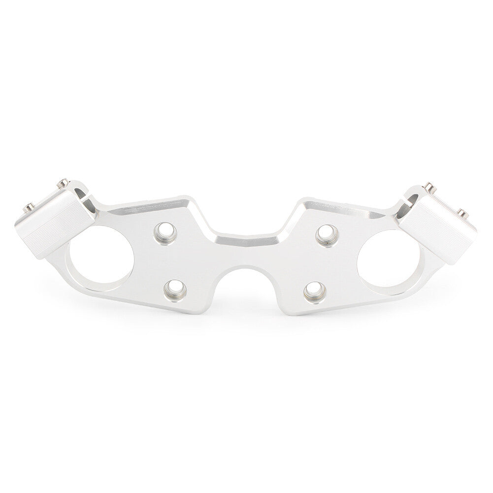 Silver Triple Tree Front End Top Clamp for SUZUKI HAYABUSA GSXR1300 2008 - 2019 Q