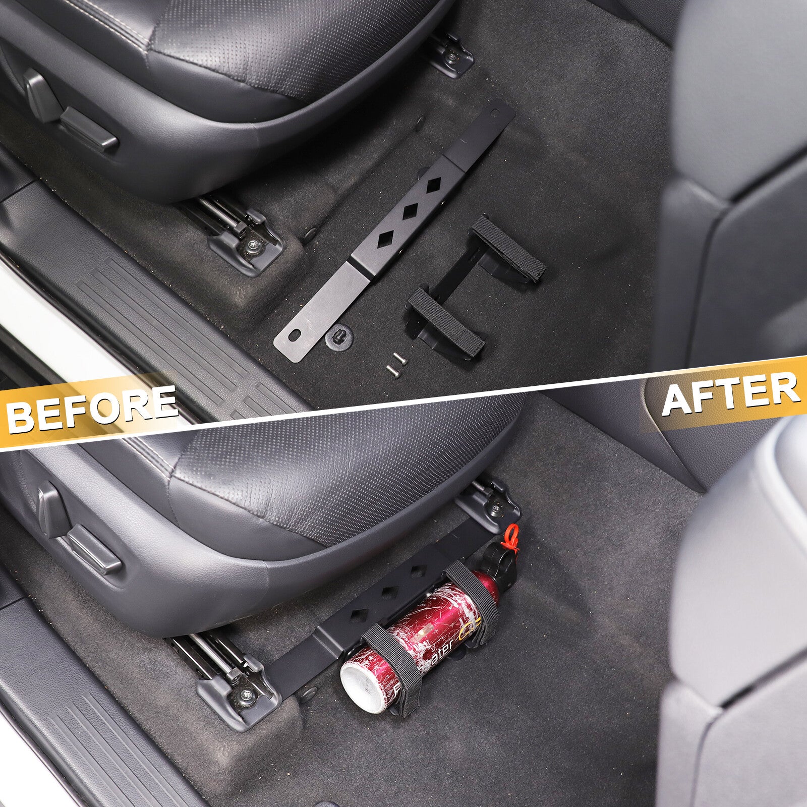 Under- for seat fire extinguisher bracket suitable for Prado for Land Cruiser J250 24+- n