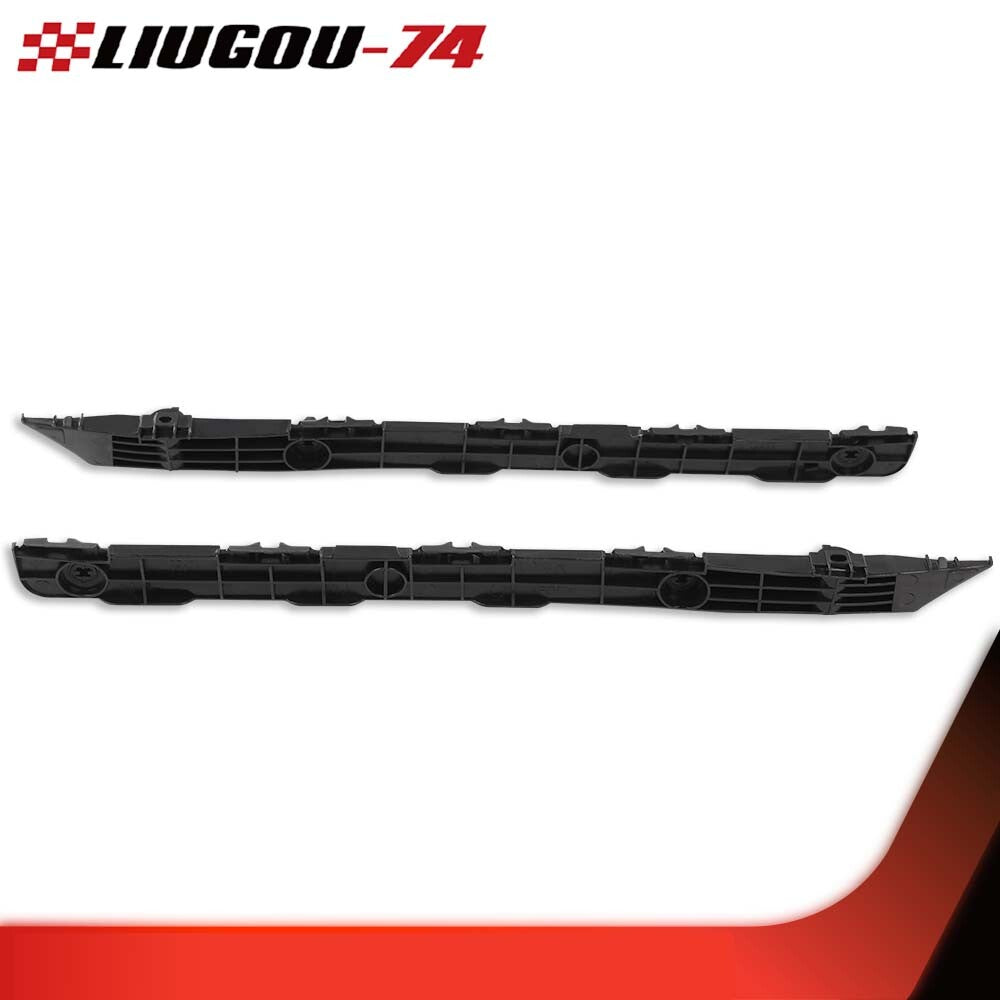 Suitable for 7-11 for Camry bumper bracket 2-piece set, right rear double black- v
