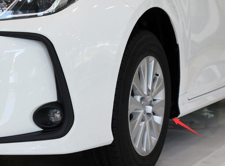 for Toyota for Corolla 2019-2021 Gloss Black ABS Front Rear Mud Flap Splash Guard
