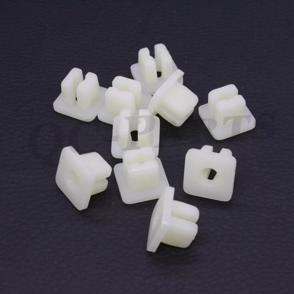 10 Nylon Nuts #10 Screw Ring Clips for Mazda 3 6 CX-7 Miata 9991-00-501