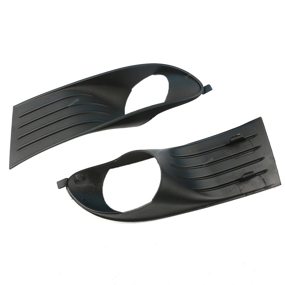 2Pcs Right+Left Front Bumper Fog Light Lamp Grille Cover Trim for Dodge Journey