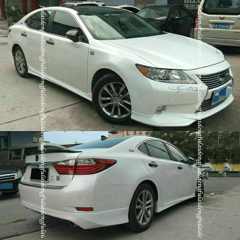 Unpainted Side Skirts Extensions Body Kit for Lexus ES250 300h ES350 2013-2015