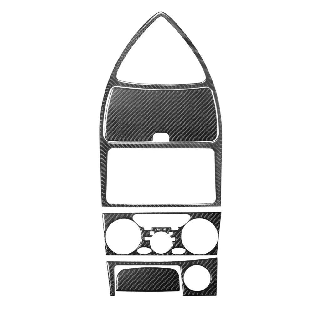 5 Carbon Fiber Interior Central Console Cover Trims For Celica 2000-2005 n