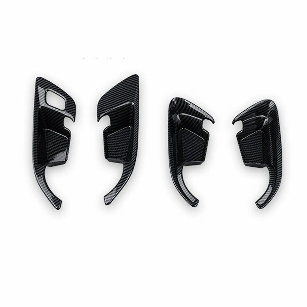 for Chevy Trailblazer 2021-2023 ABS Carbon Inner Door Handle Bowl Molding Trim n