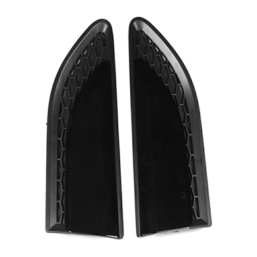2X Fender Vent Grille Black Louver Fit for Land Rover Discovery Sport 2015-2021