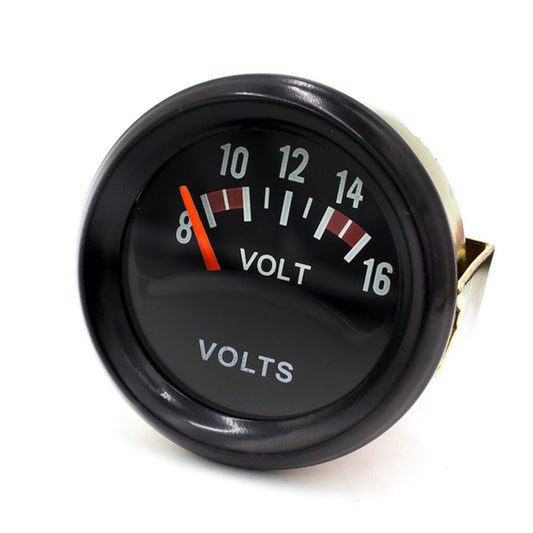 Ancillary Battery Voltmeter Volt Gauge Chrome 52mm 2 Classic Kit Car Q