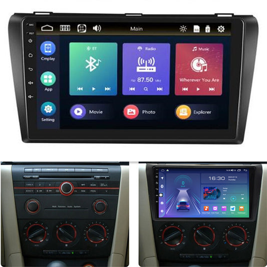 for Mazda 3 2004-2009 9inch WIFI Android Radio GPS Navigation Multimedia Player