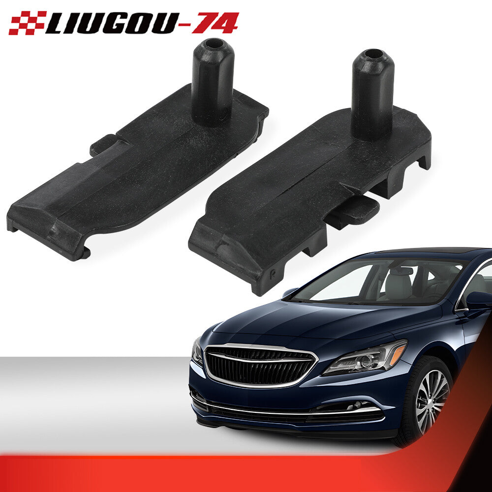 2-Piece Upper Radiator Insulator Mounting Bracket Suitable for 2017-2019 for Buick LaCrosse