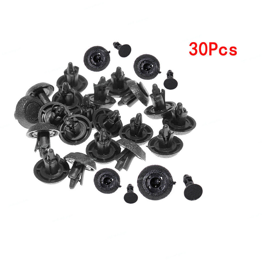 30x Plastic Grille Bumper Push Type Retainer Clips for Toyota for Lexus 90467-07211