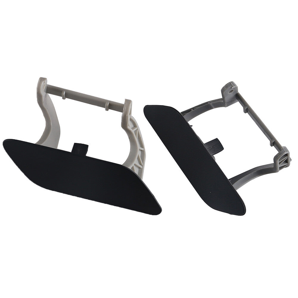1 Pair Front Bumper Headlight Washer Spray Cover for Mercedes-Benz M-Class W166 Q