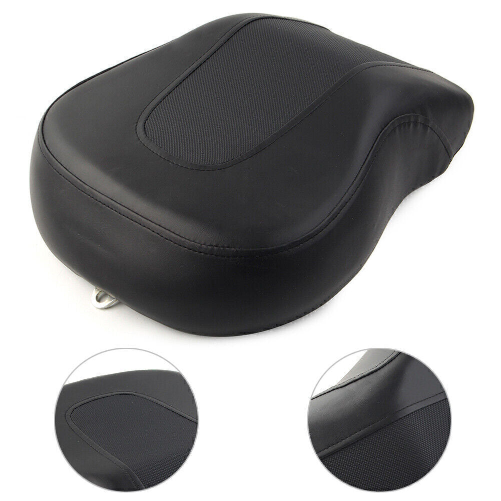 Rear Passenger for Seat Cushions Pillion Fit 2008-14 09 for Harley Softail Fat Boy FLSTF Q
