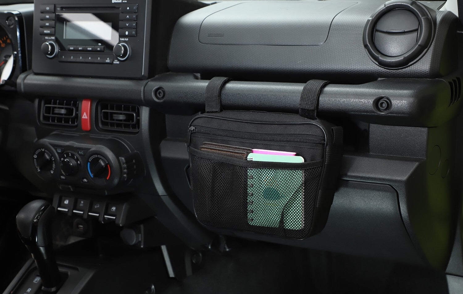 for Co -Pilot Handle Hanging Storage Bag for Suzuki for Jimny 2019+ JB43 JB74 JB64 Black