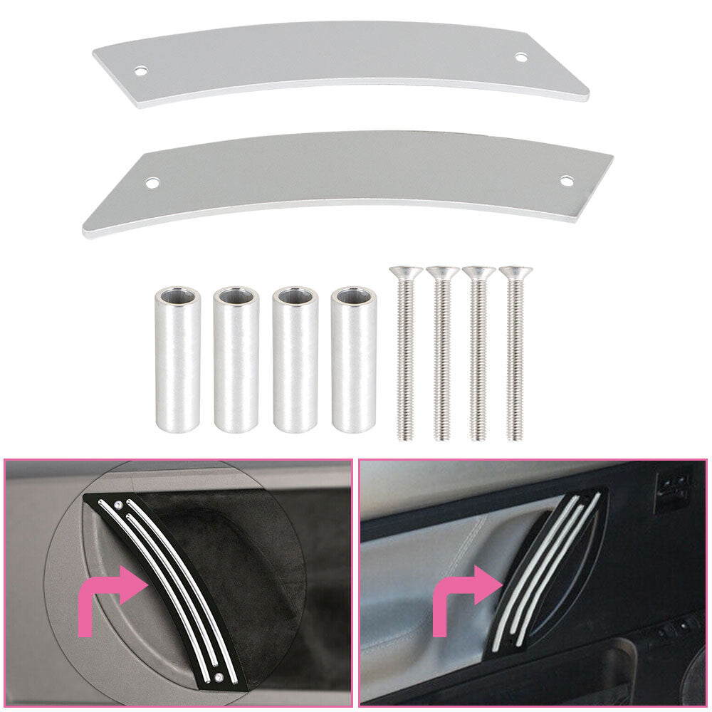 Suitable for Beetle 1998-2010: A pair of interior door handle panels. n