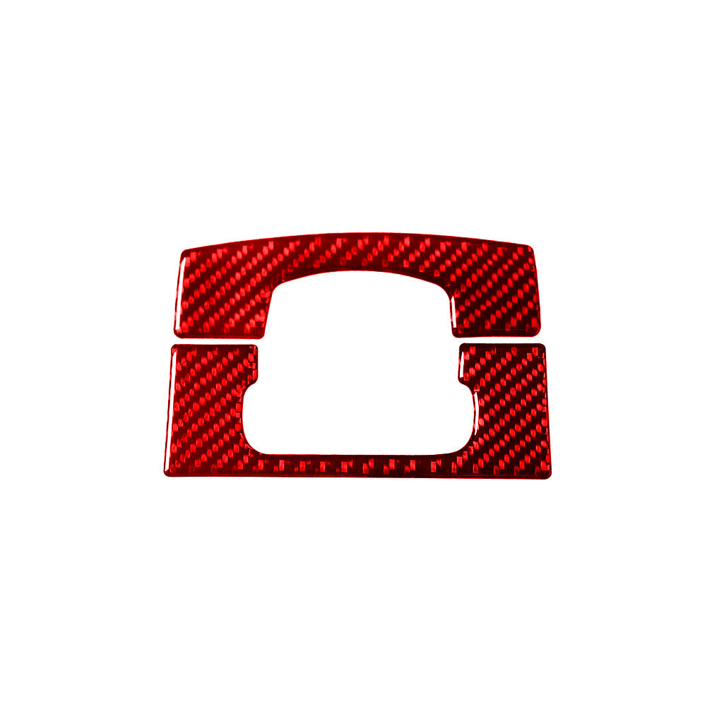 Carbon Fiber Automatic Gear Shift Panel Cover Trim for Audi A4 S4 2005-2008 v