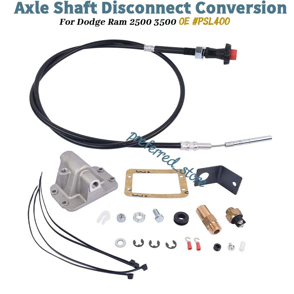 Axle disconnect converter suitable for Dodge for Ram 1500 (1994-2001), for Ram 2500, PSL400- v