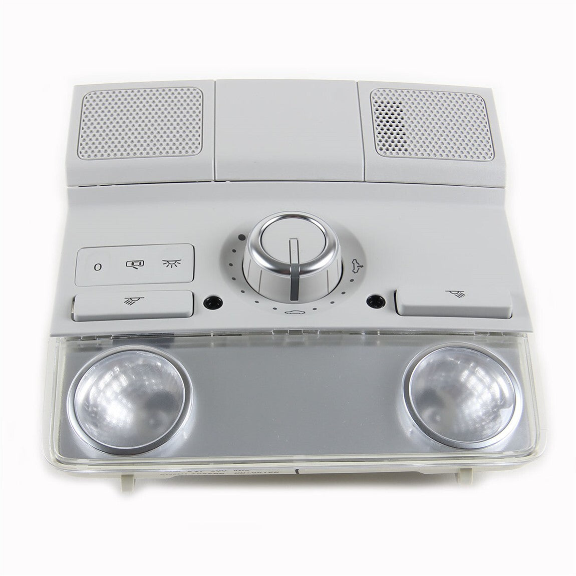 Gray Rear Interior Roof Reading Light Knob Chrome Fit for VW for Golf 2004--2013 Q