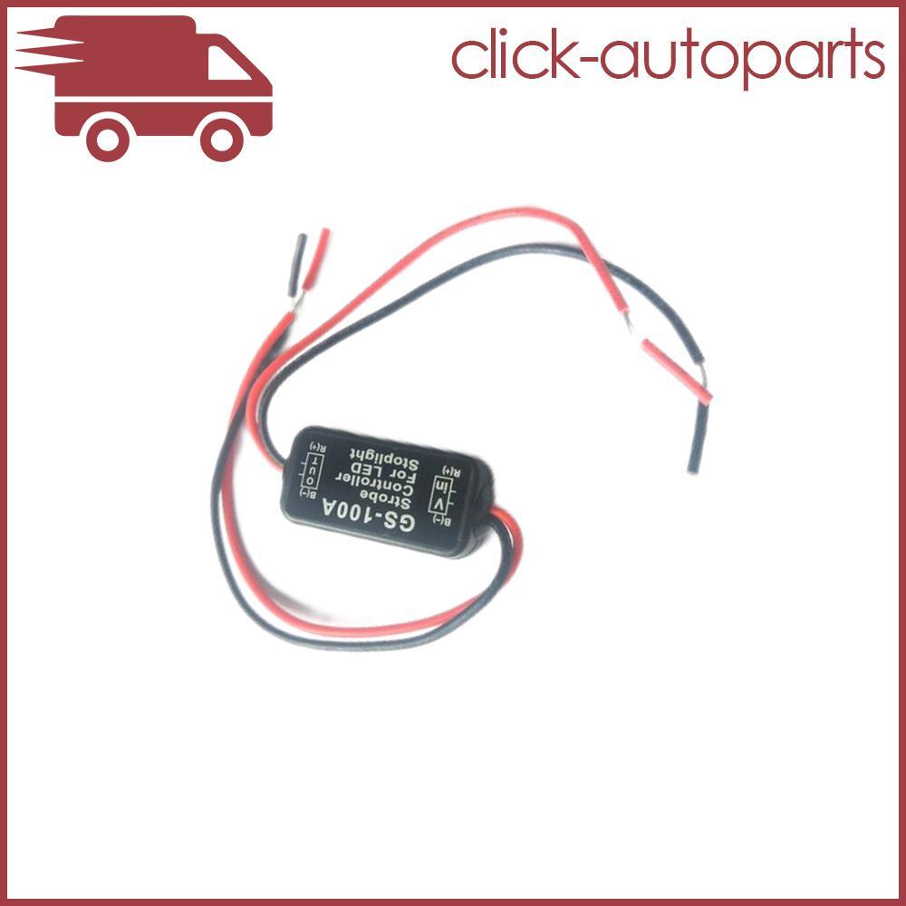 Flash Strobe Controller Box Flasher Module For Car LED Brake Stop Light Lamp Q