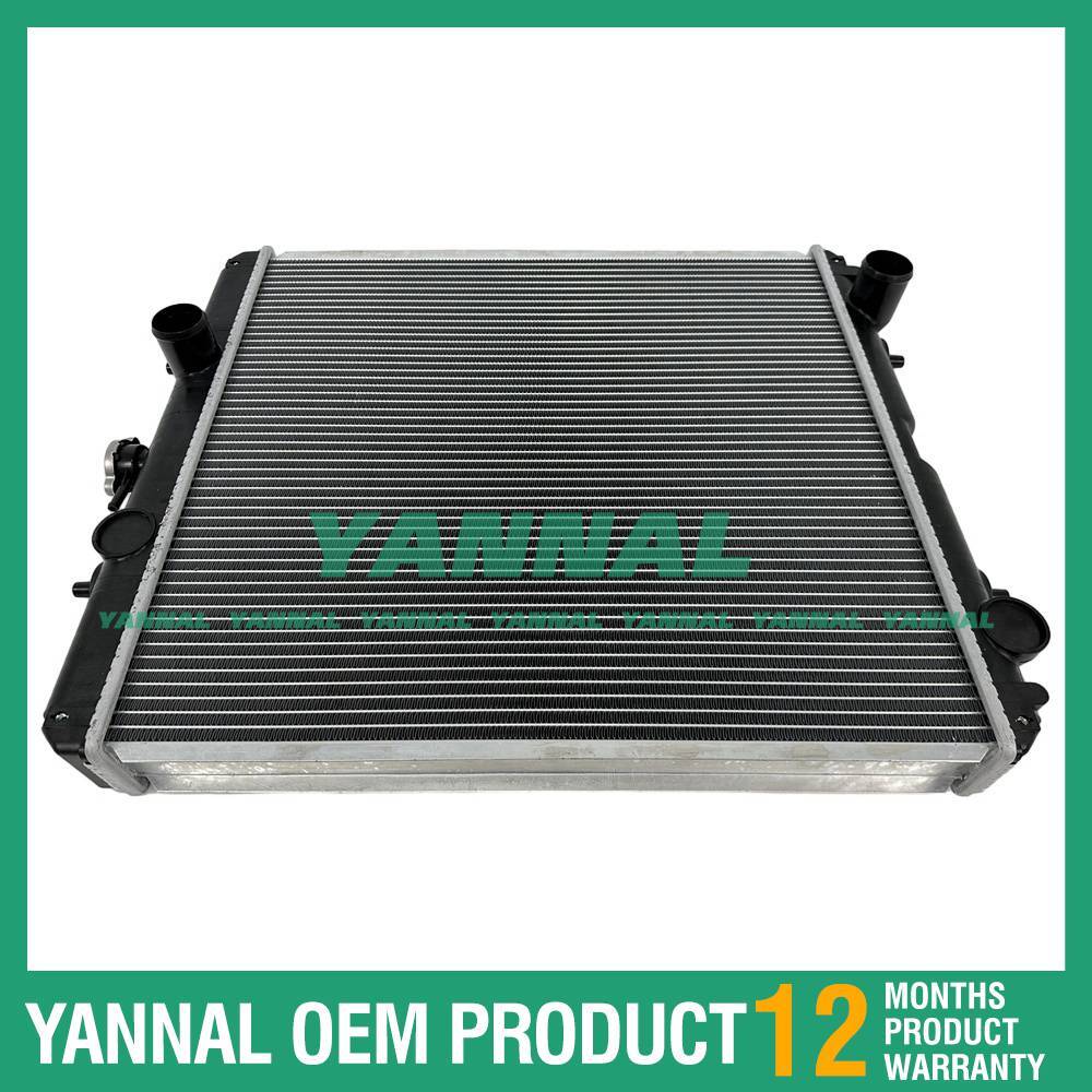 Radiator 129940-44500 is suitable for Yanmar engines 4TNV88, 4TNV98-GGE, 4TNV98-ZGGET, and 4TNV98-.