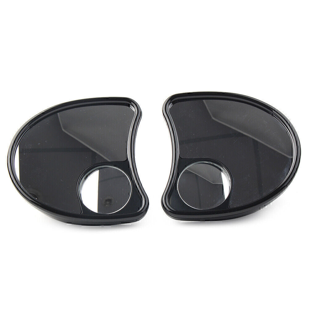 Rear Side Wide Angle Blind Spot Mirror Fairing Mount For Touring Street Glide po Q