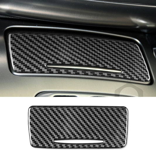 Carbon Fiber Inner Cigarette Lighter Panel Cover Trim for Infiniti G37 2007-2009